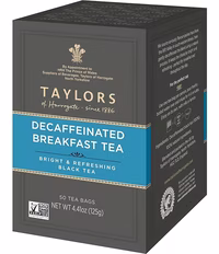 Taylors of Harrogate Decaffeinated Breakfast Tea image
